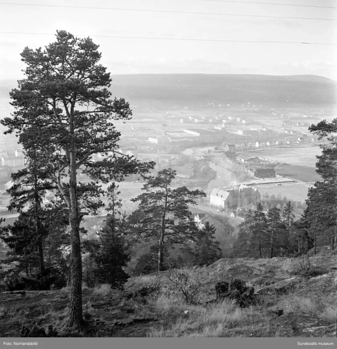 Norra berget, provbilder till vykort.
