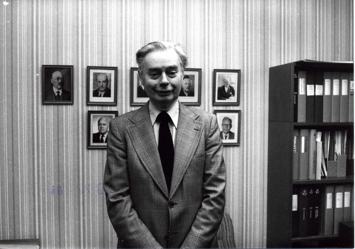 Nils Lindberg har varit postmästare på Stockholm 4 sedan 1978.