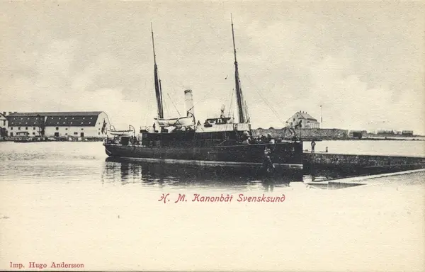 H.M kanonbåt Svensksund.