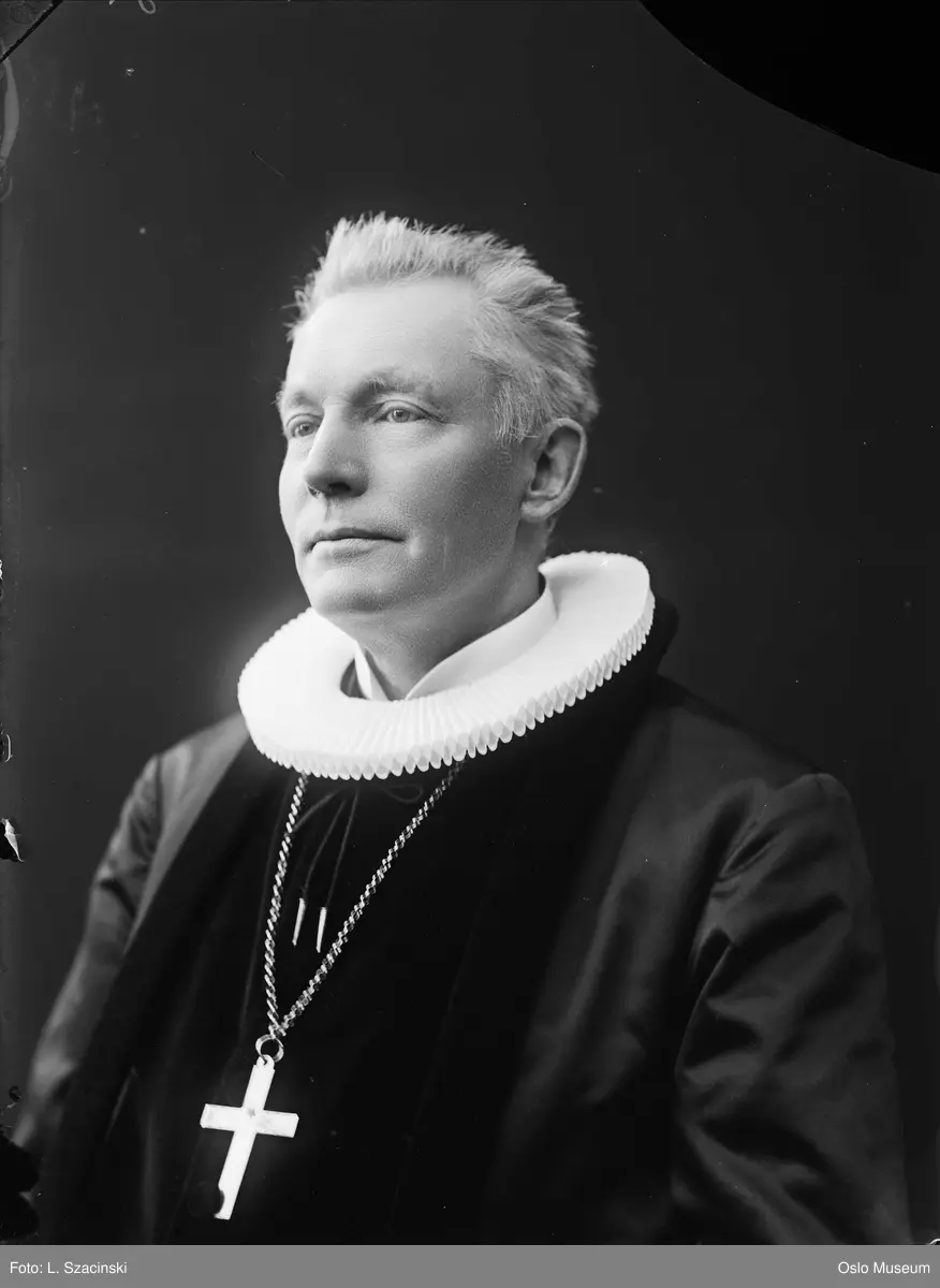portrett, mann, biskop, brystbilde