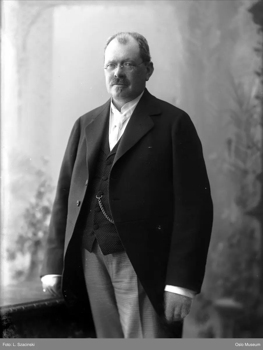 portrett, mann, stående knefigur