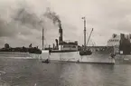 Lastångfartyget ANNA av Råå i St. Malo 1931.