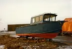 Kattskär, Västerås. Notudden 30/12 1979 Tillhör Park & Fritid [Västerås kommun] Byggd i deras lokaler å Verkstadsgatan