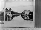 Fyrisån med Järnbron, Uppsala 1900 - 1901