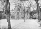 Lindska skolan, kvarteret Ubbo, Uppsala före 1914