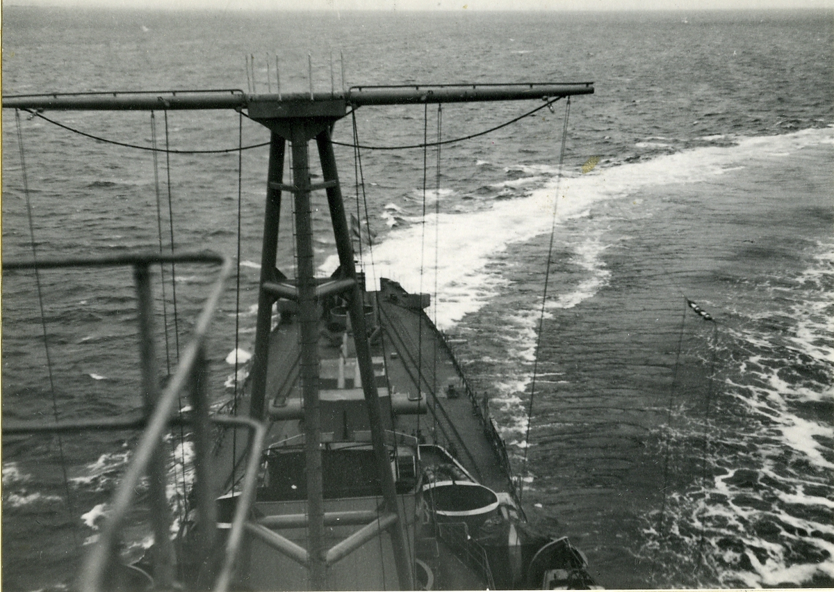 Från provtur 1946.