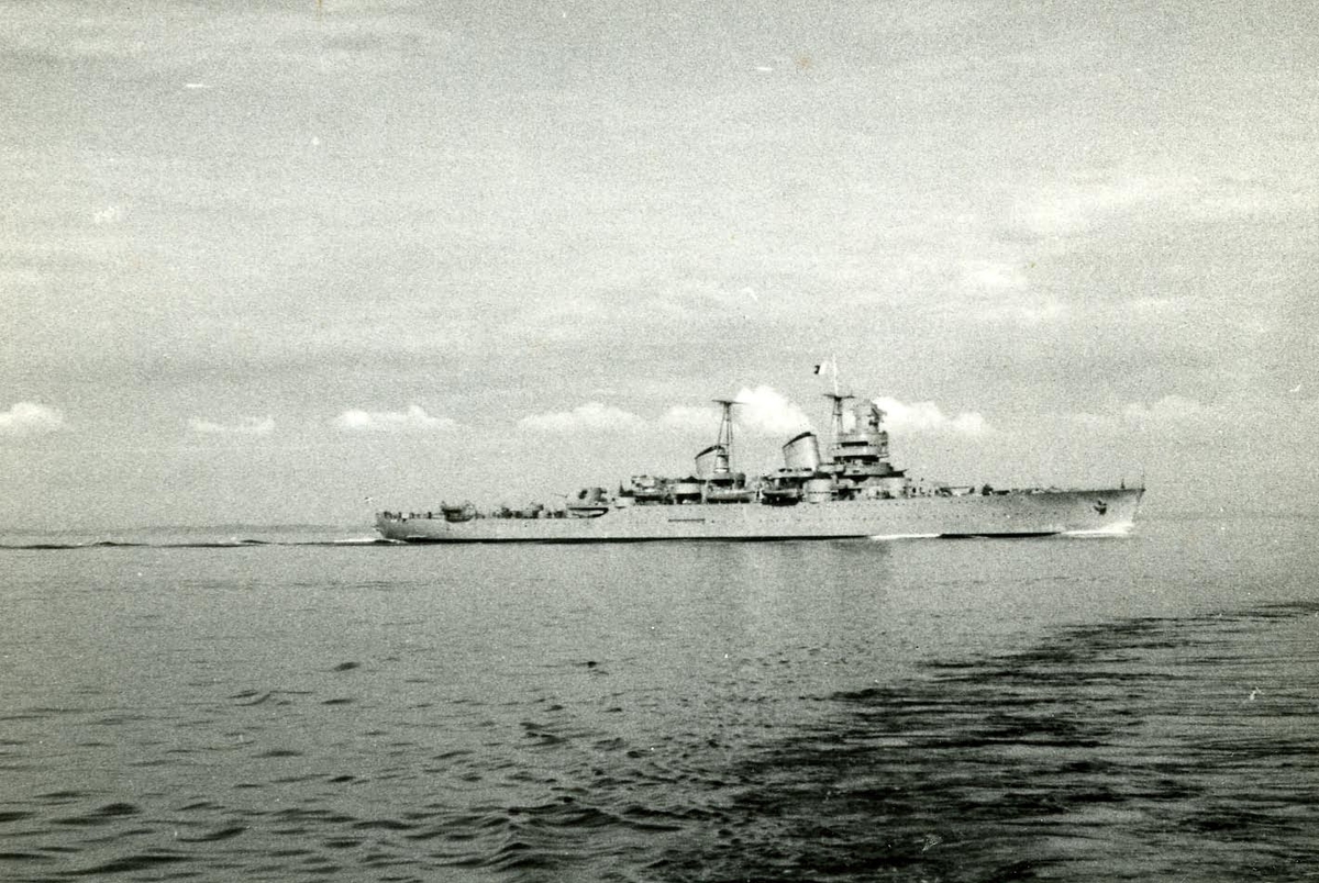 Fullfartsprov utanför Göteborg den 22/7 1947.
