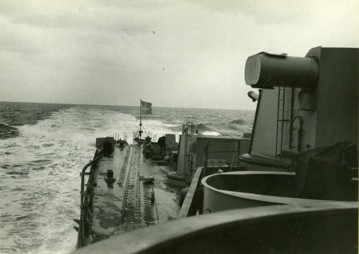 På provtur utanför Göteborg 1946.