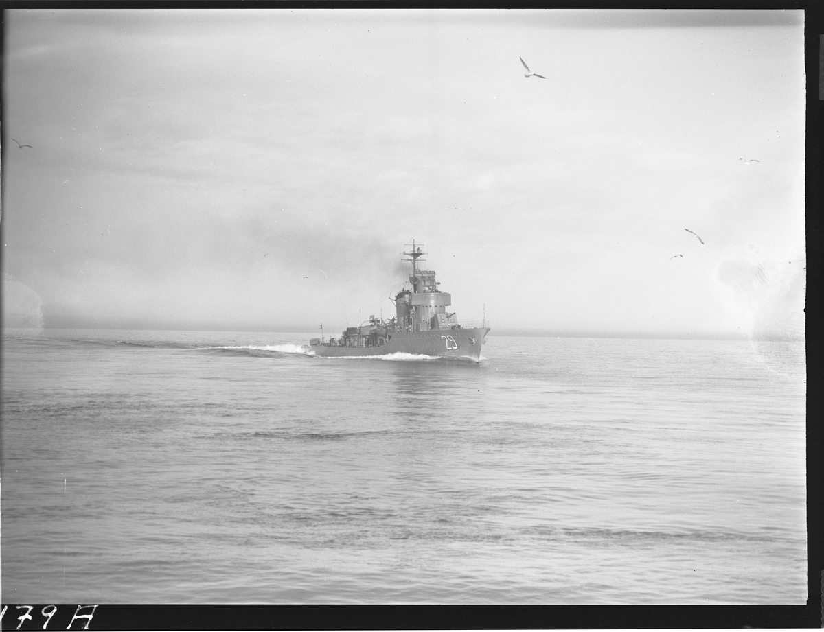 Jagaren MODE (29) under gång.