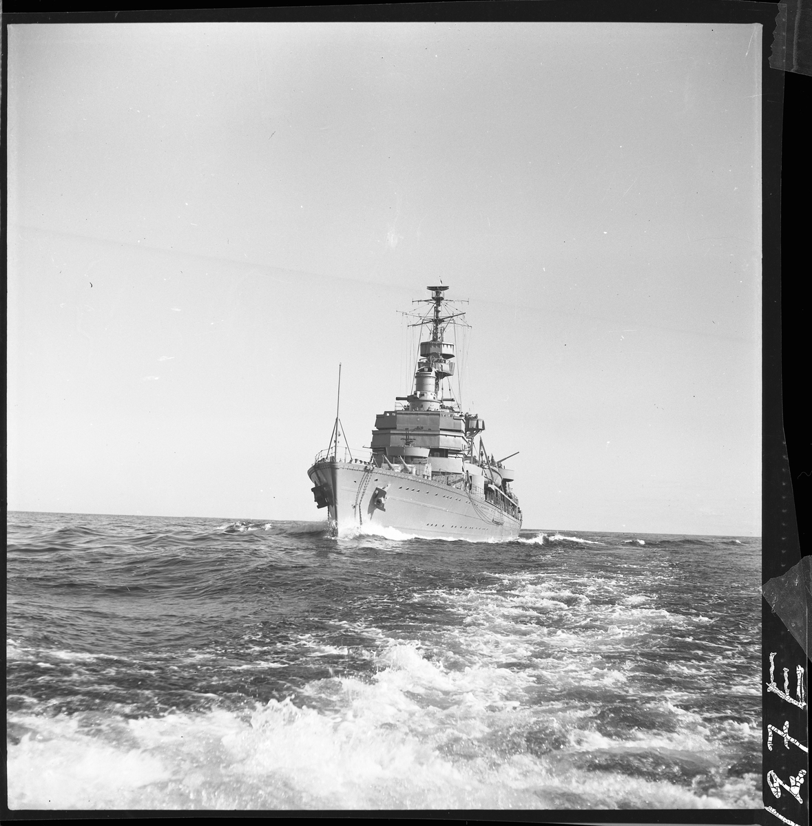 Kryssaren GOTLAND i juli 1950.