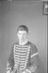 Furir vid livhusarerna i uniform m/1895.