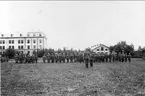 Kavalleriinspektör general R von Rosens avsked av regementet.