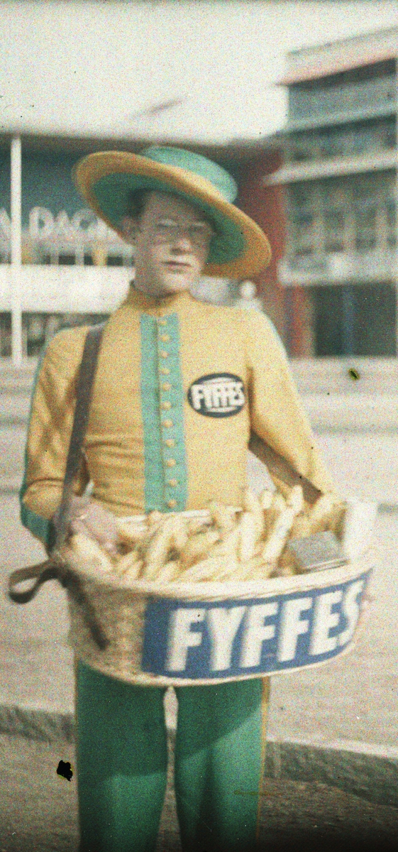 Stockholmsutställningen 1930
Försäljning av Fyffes bananer.