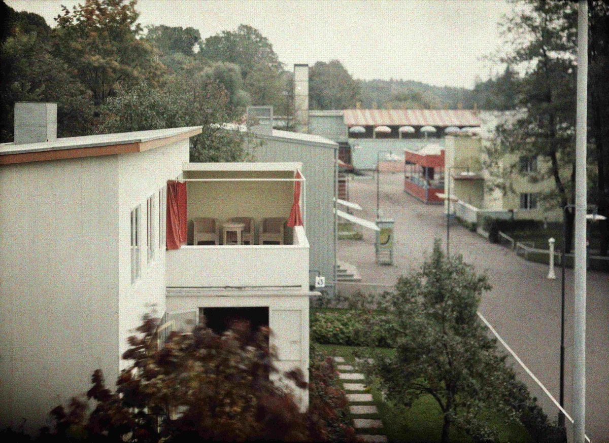 Stockholmsutställningen 1930
Villa 43. Egna hem typ XII. Arkitekt: Ture Rydberg. Exteriör.