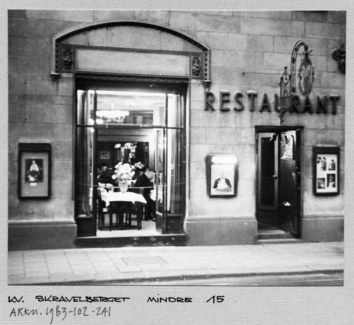 Restaurant Konstnärsbuffén
Exteriör