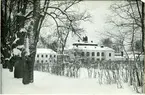 Näsby slott sett från parken.