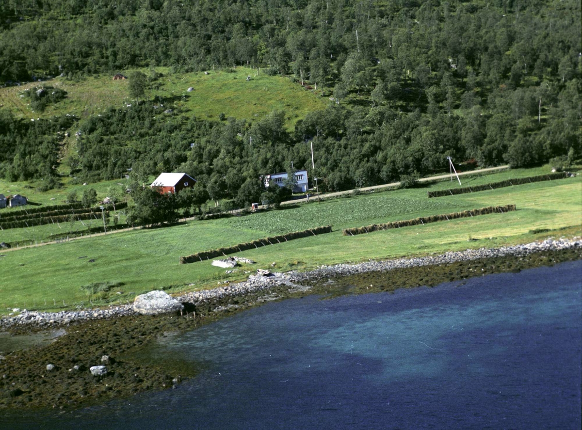 Flyfoto av Lavollen på Skjærstad.