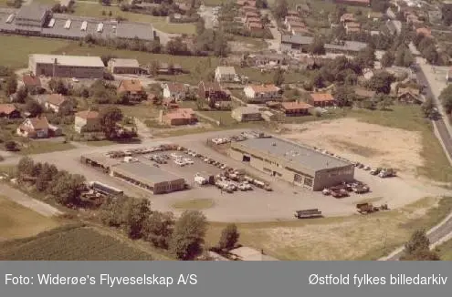 fabrikk, maskinindustri, jorder, biler, Bjørnland Motor,