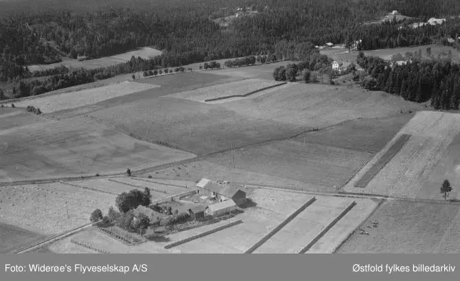 oversiktsbilde, gårdsbruk, skråfoto,