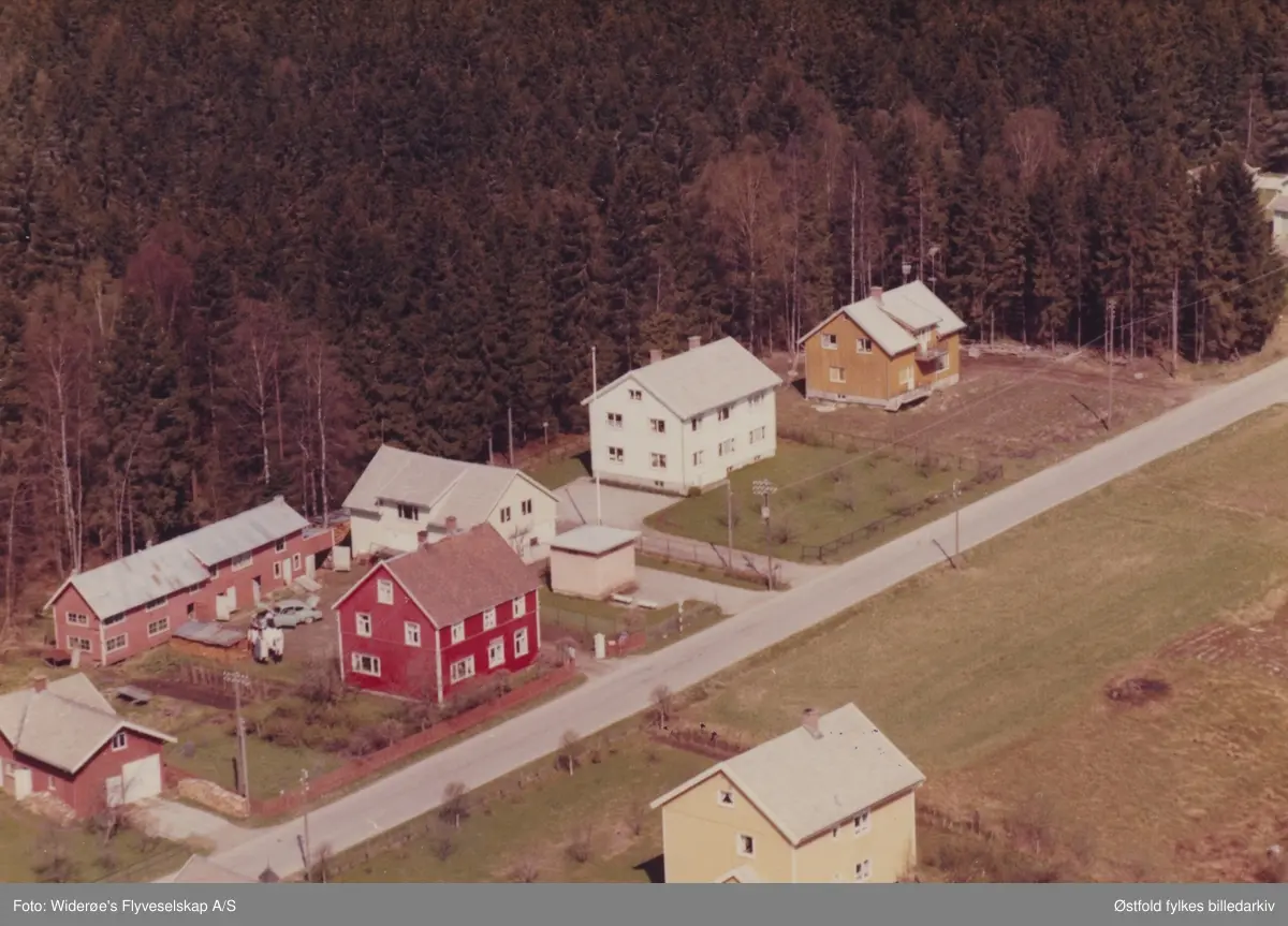 villabebyggelse, skråfoto,