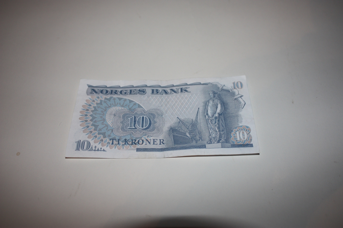 Rektangulær setel, personmotiv Fridtjof Amundsen.