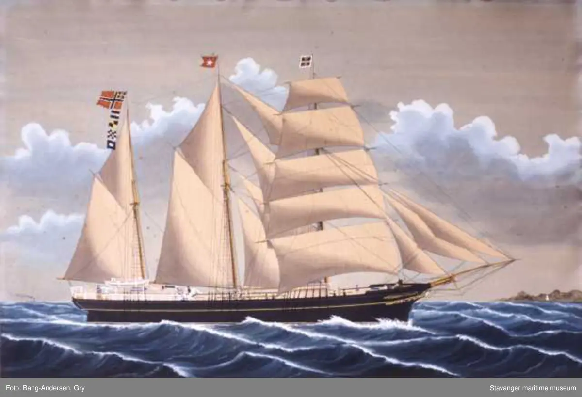 JONAS LIE skonnertskip