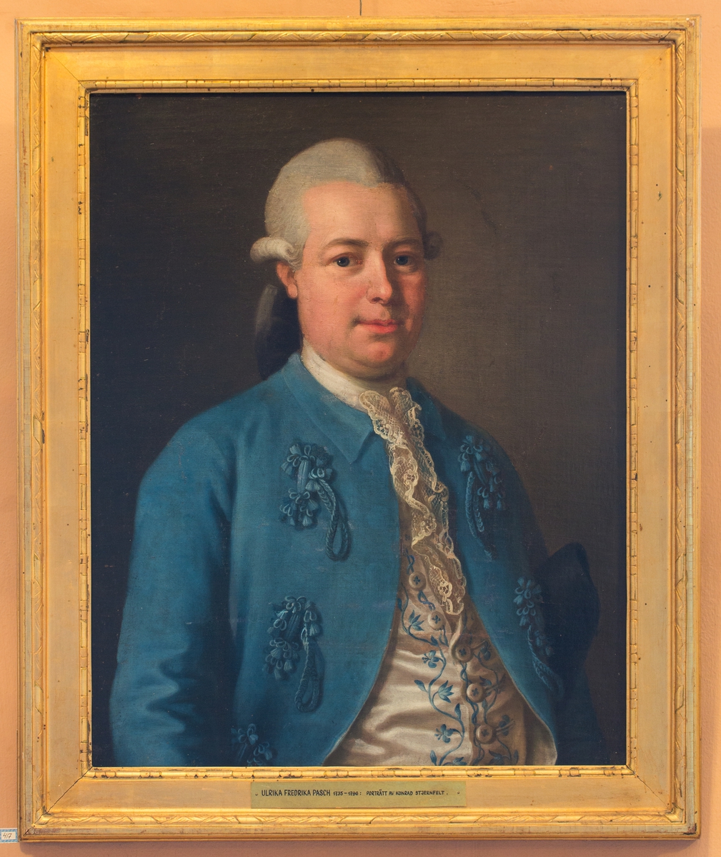 Porträtt av Konrad Stjernfeldt.