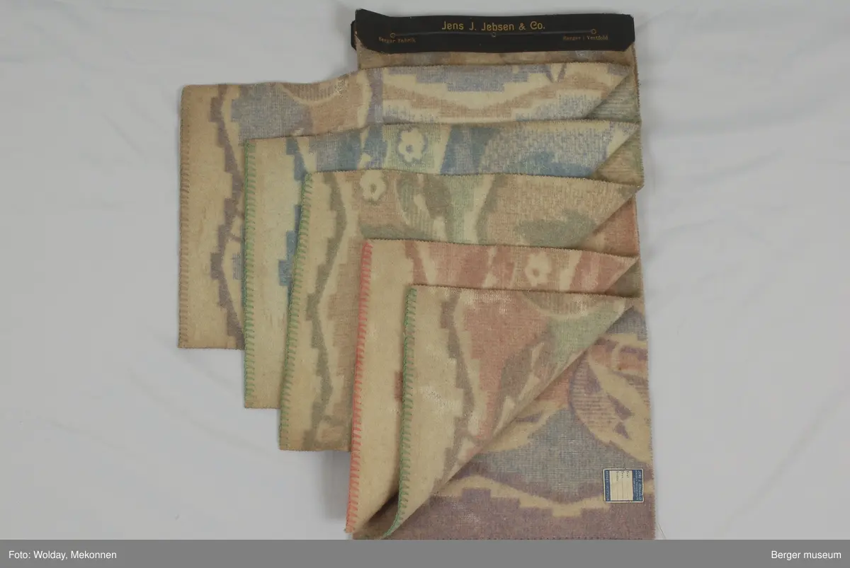 Et prøvesett meed 6 prøver. 