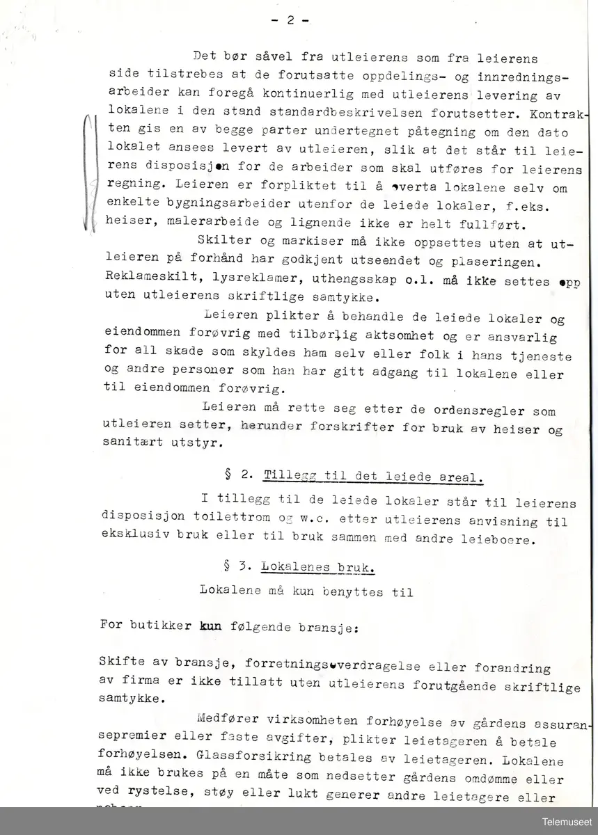 3.7  IBM - Bygg og eiendomsavdeling -  leiekontrakt mellom International Business Machines A/S og A/S Vestvika. Haakon VII gt 2, med tilliggende garasjeanlegg. Oslo, 25 sept 1963
