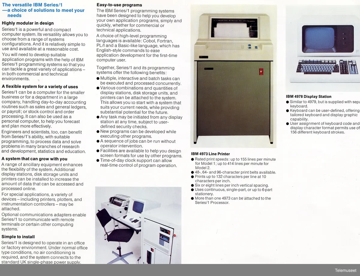 22.0 IBM - modell Series/1