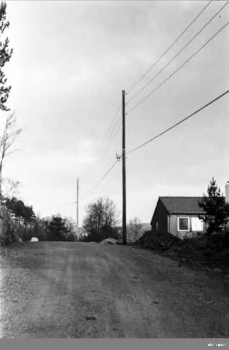 Skjøting av luftkabel
200 par i Steinsviken, Fana