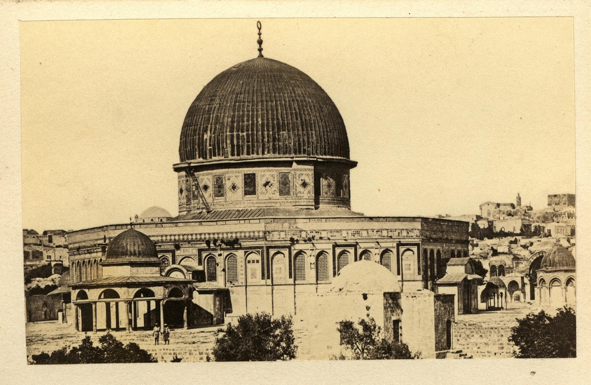 Jerusalem. "Mosquée d´Omar à Jérusalem."