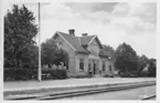 Sollebrunn. Järnvägsstationen