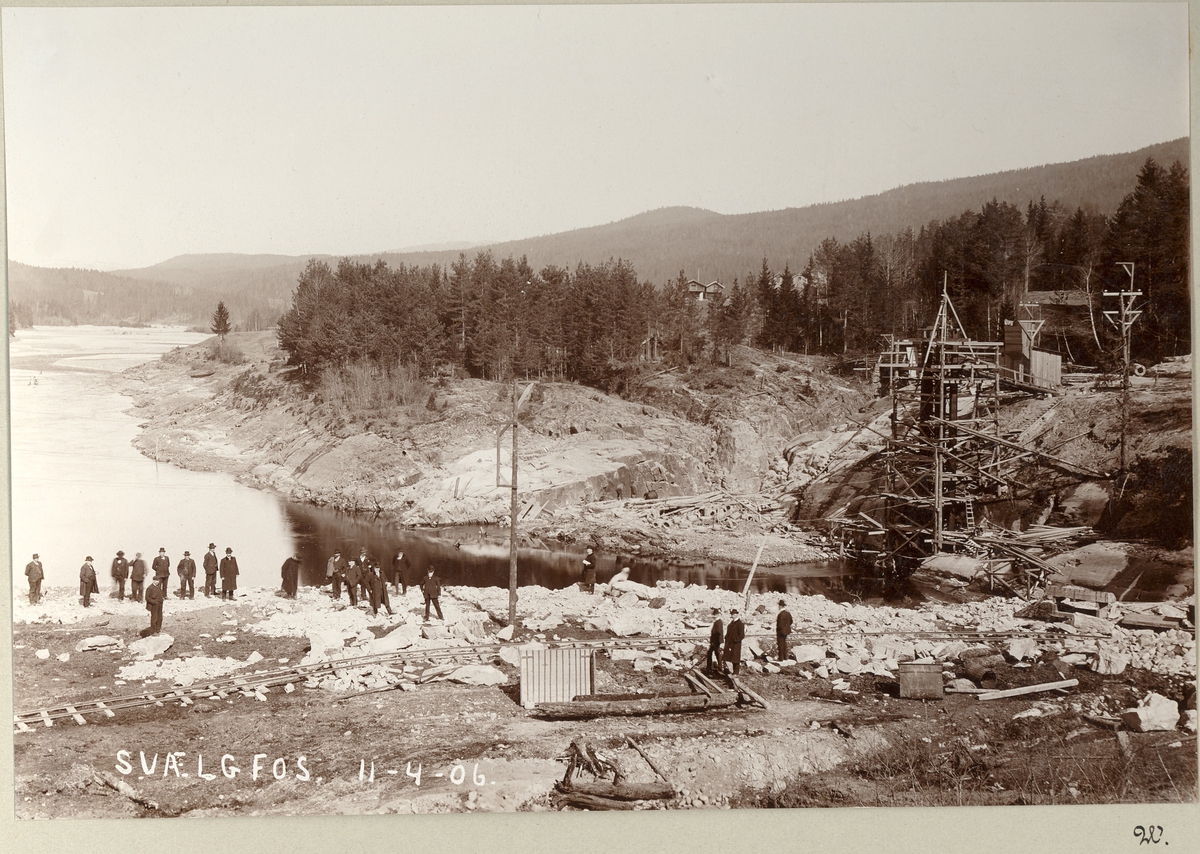 Svælgfos, Notodden 1906