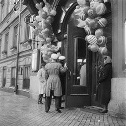 Studentliv - sista aprilfirande, Uppsala 1957