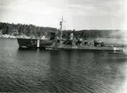 HMS SANDÖN under gång år 1944.