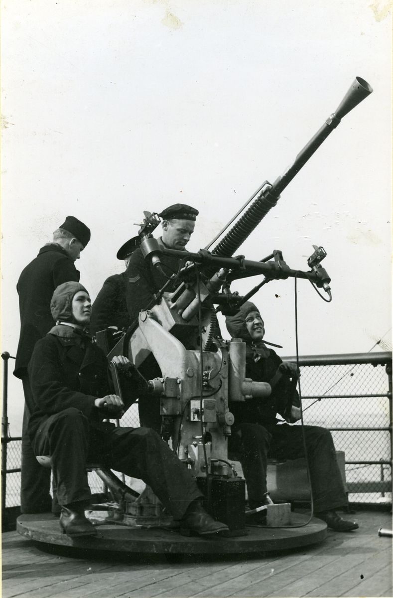 Luftvärnsartilleri.