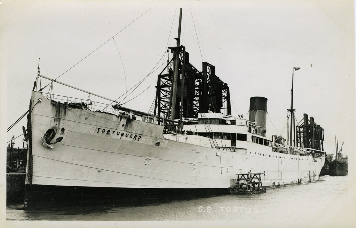 S.S. Tortuguero
Copyright B. & A. Feilden, Blundellsands, Liverpool 23