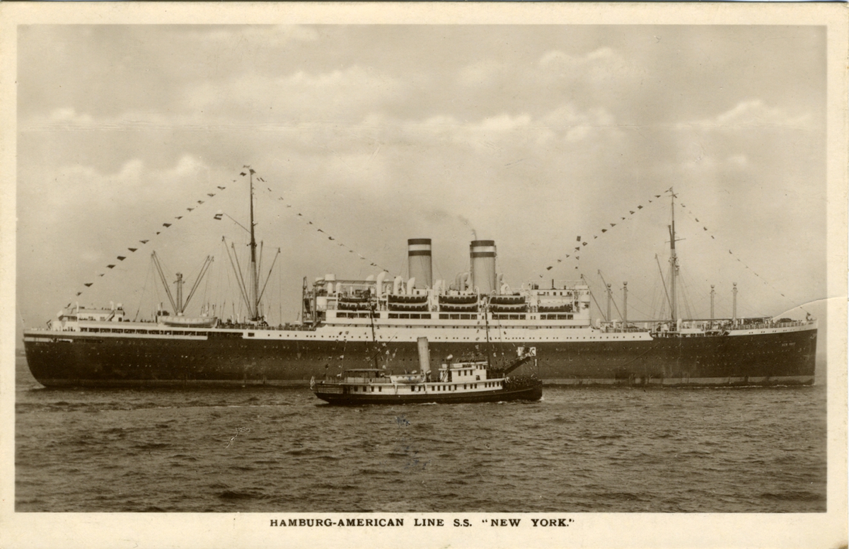 Hamburg-Amerika Line S.S. "New York."
Franco-American Novelty Co., New York