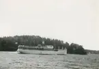 Ångfartyget Runeberg.
Foto taget i Tenösund mellan Aludden - Tenö den 6.5.1927