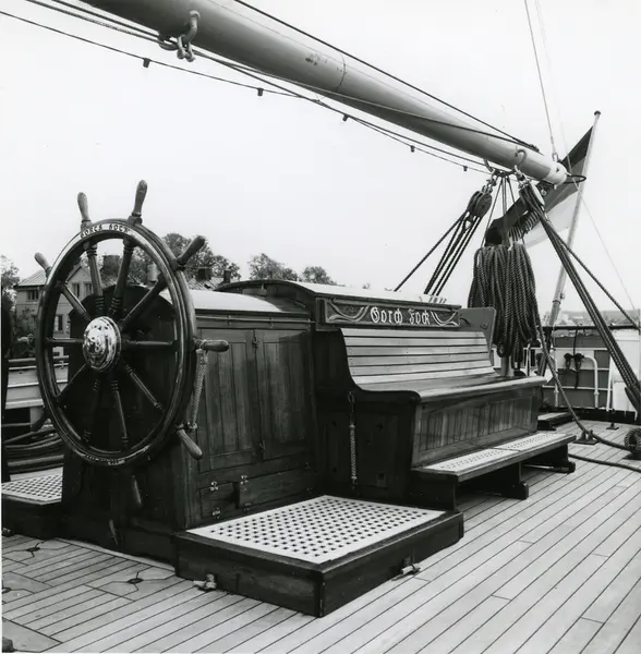 Rodret på Gorch Fock.