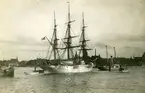 Besök i Stralsund i juli 1928 med anledning av 300-års jubileet av Wallensteins fördrivande genom svenskarnas hjälp.