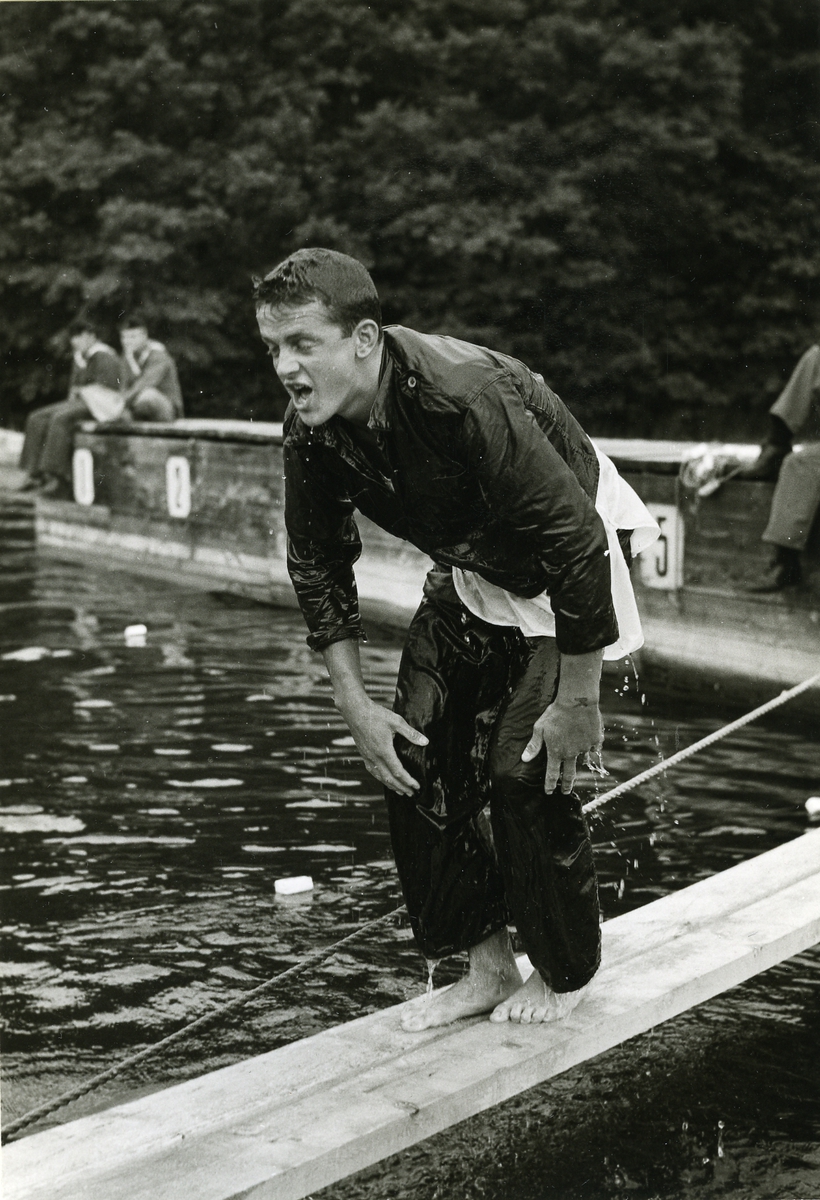 Kustflottans personal stridsövar på Vitsgarn 1963.