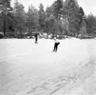 Från DM i skridskoåkning på Rönnevattnet, Uddevalla, den 22 januari 1961