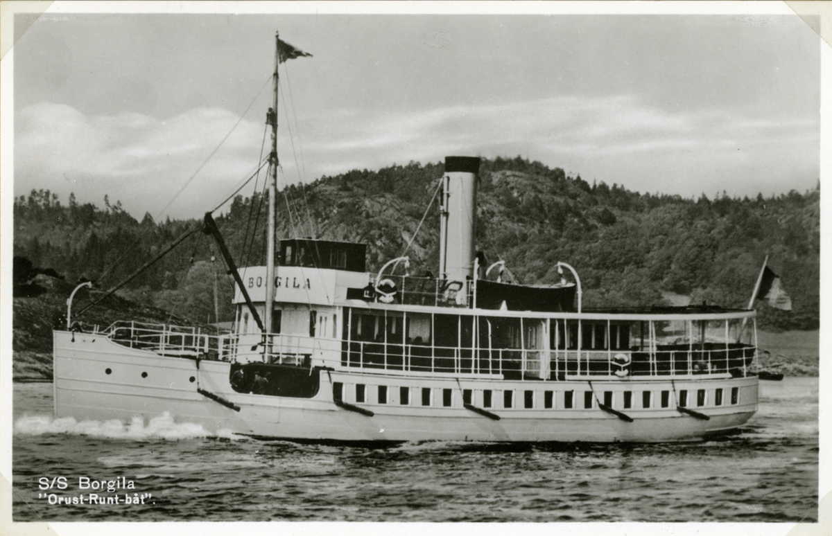 S/S Borgila
"Orust-Runt-båt".