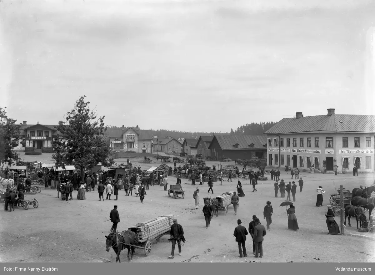 Stortorget i Vetlanda