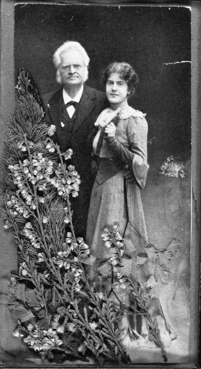 Bjørnson, Dagny, blomster, repro