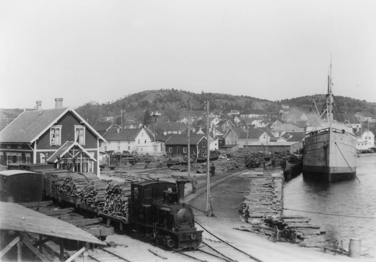 transport, tog, Lillesand - Flaksvatnbanen