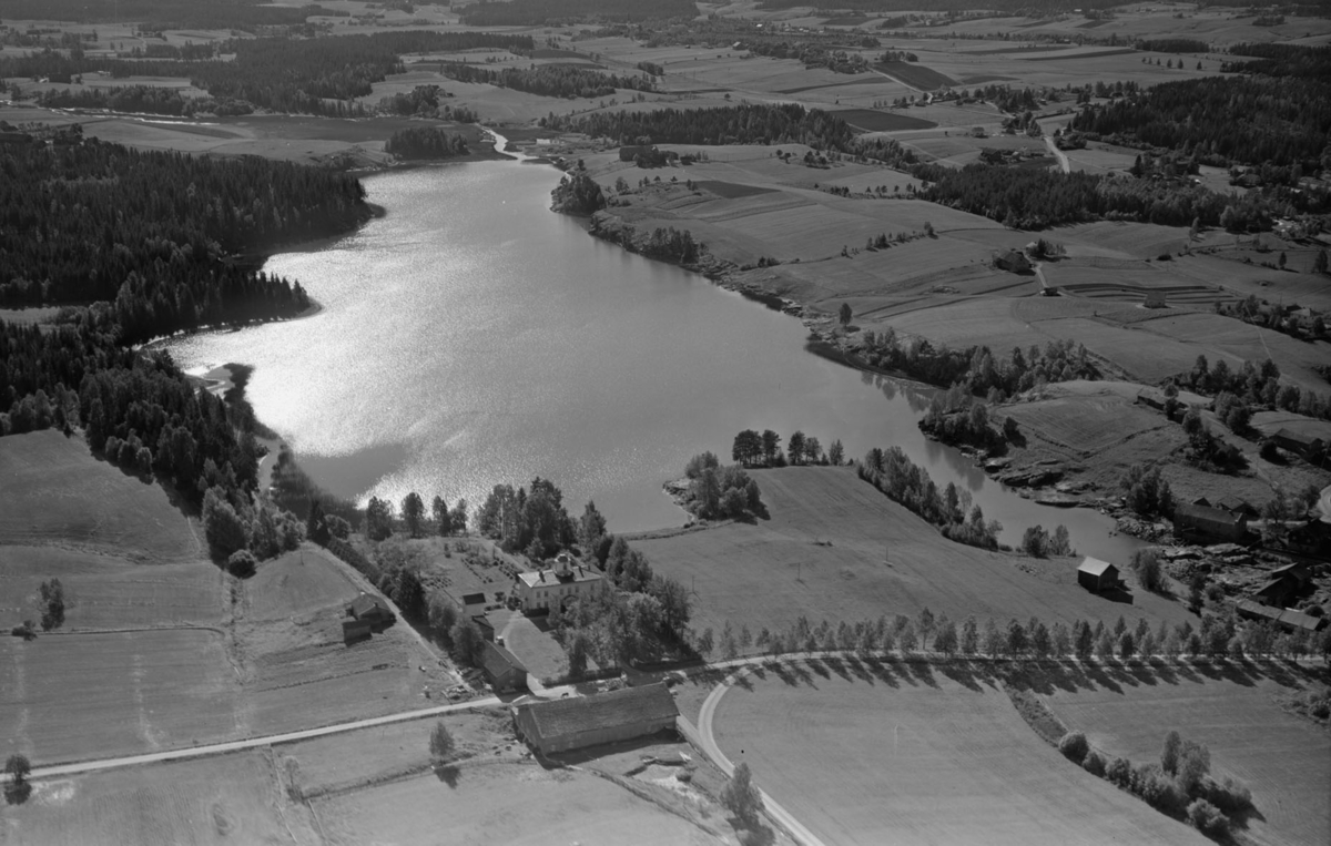 AURSKOG-HØLAND FOSSERSJØEN / FOSSER GÅRD LANDSKAP