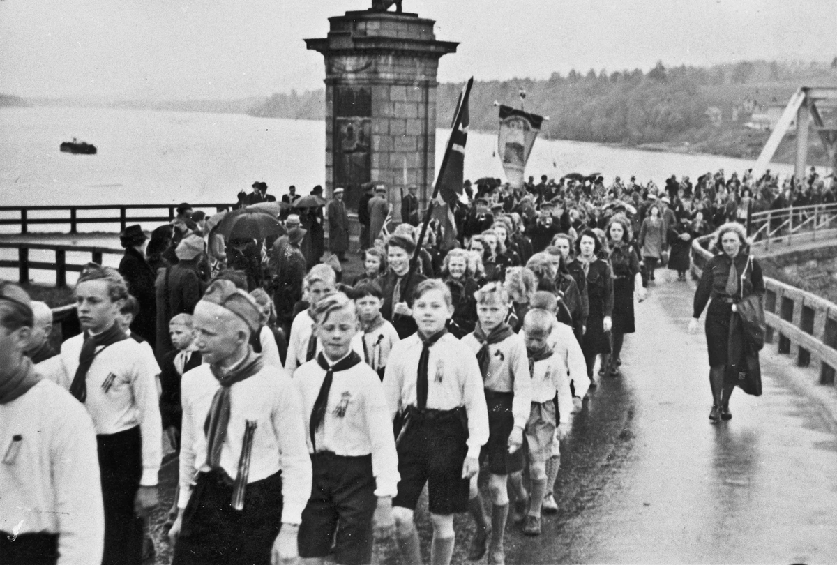 17. mai 1945 ved Sundet. 